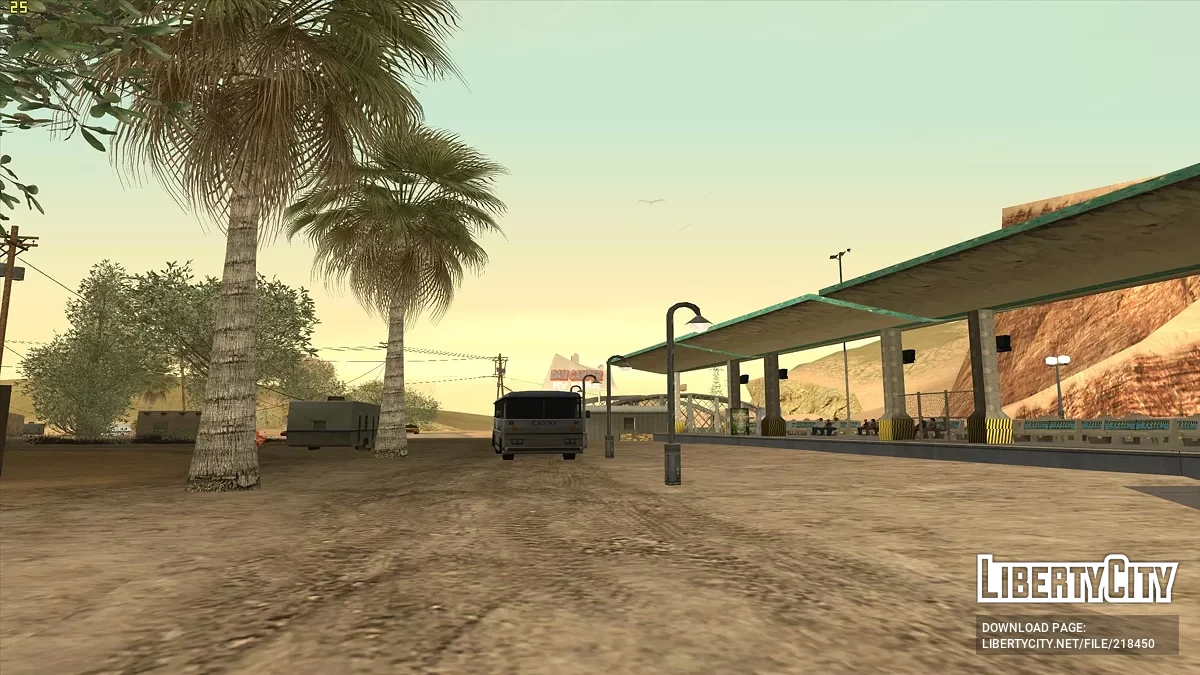 Terminal Bus di Las Barracas / GTA San Andreas
