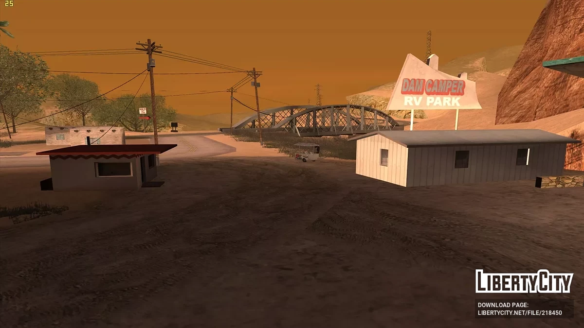 Terminal Bus di Las Barracas / GTA San Andreas