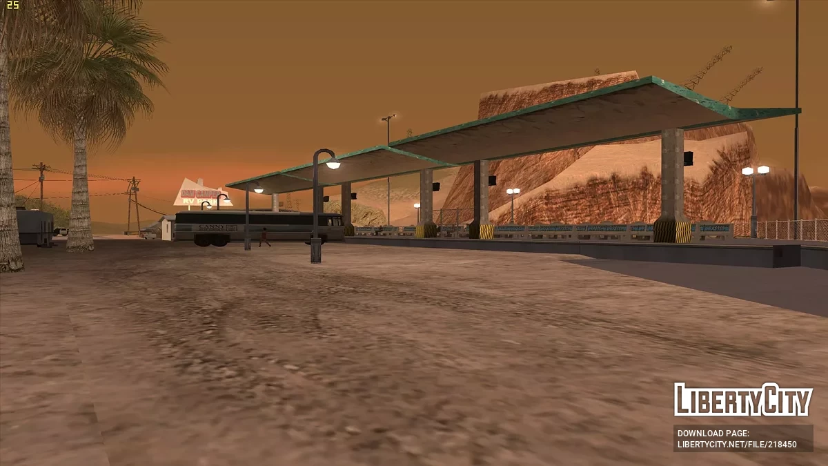 Terminal Bus di Las Barracas / GTA San Andreas