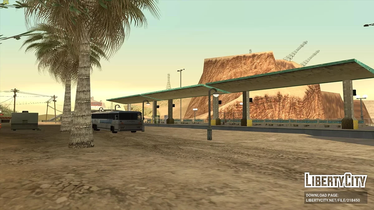 Terminal Bus di Las Barracas / GTA San Andreas