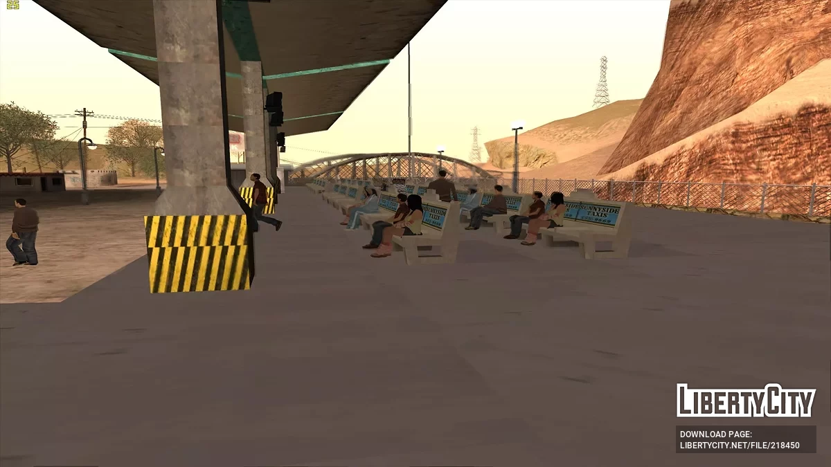 Terminal Bus di Las Barracas / GTA San Andreas