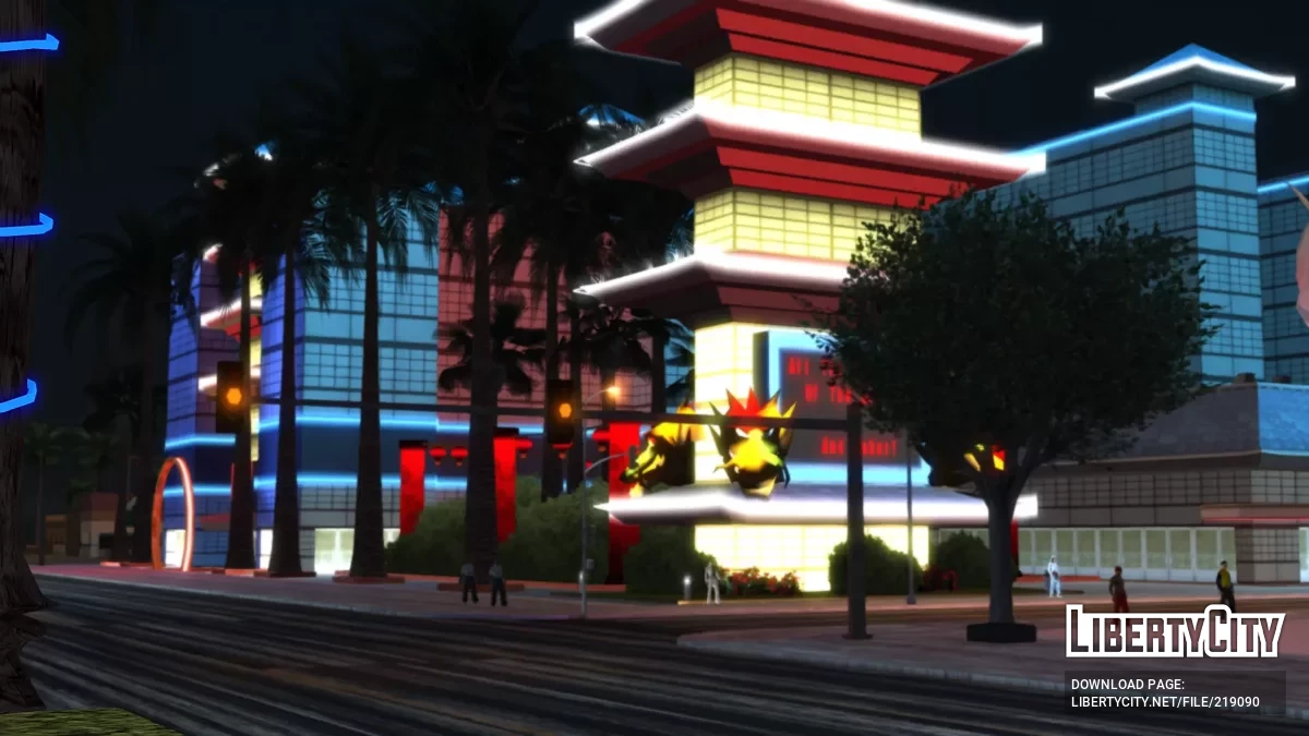 Iluminación mejorada del casino cuatro dragones / GTA San Andreas