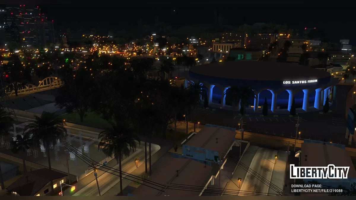 Iluminación mejorada del estadio / GTA San Andreas
