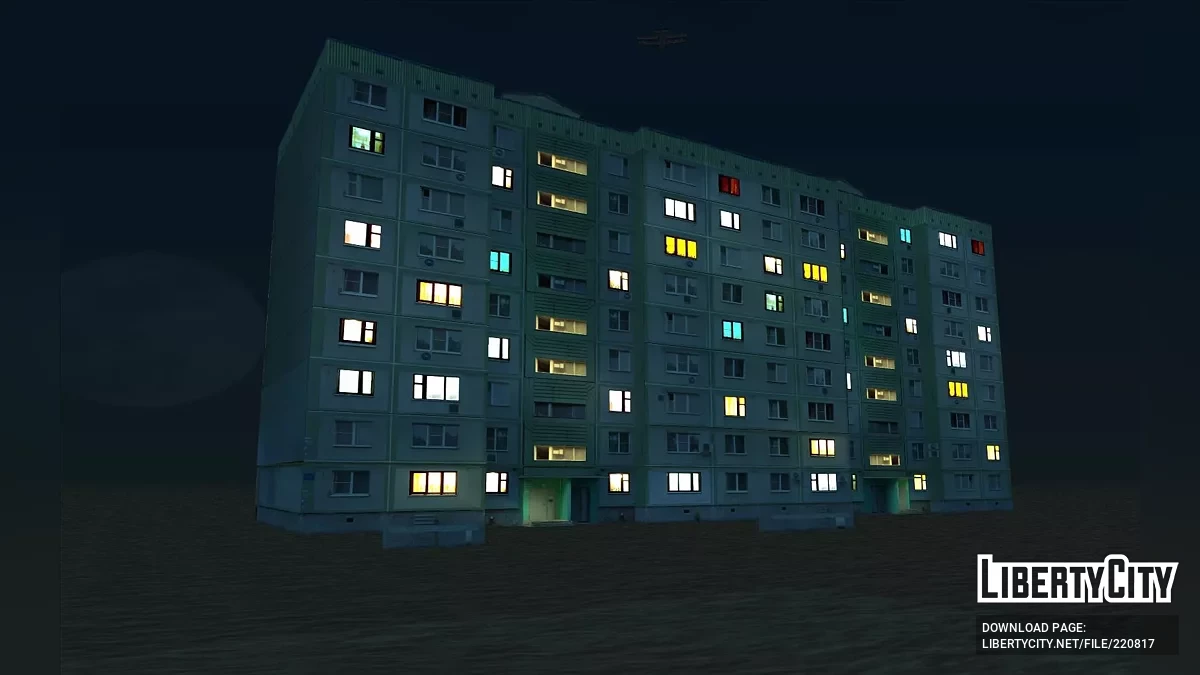 Edifício de nove andares de Rostov-on-Don / GTA San Andreas