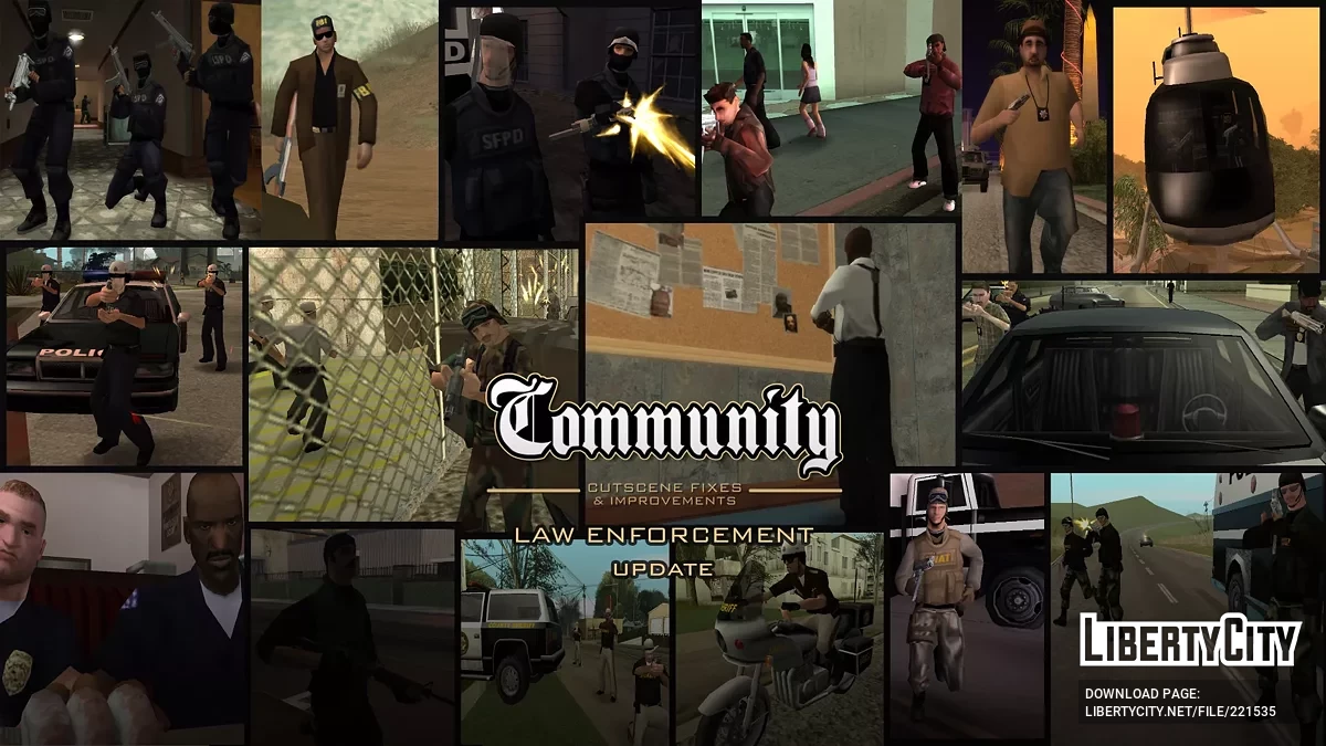 Community Cutscene Fixes & Improvements / GTA San Andreas