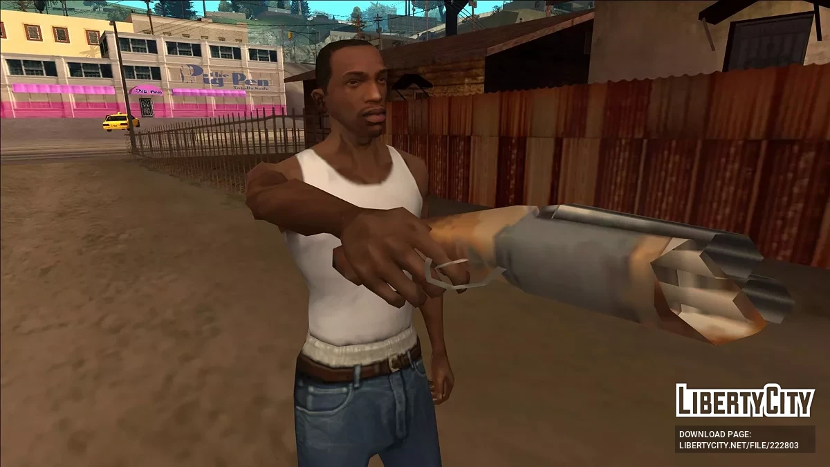 Моделі рук з XBOX-видання GTA 3 / GTA San Andreas