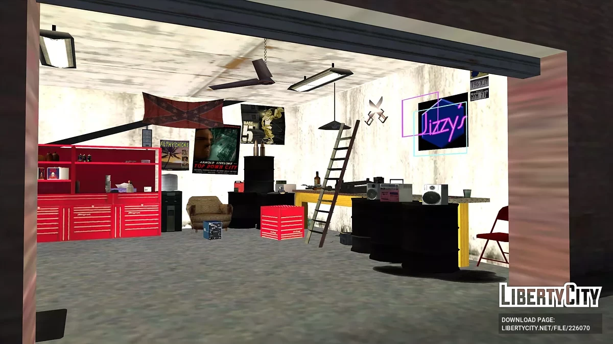 Автосервіс у Чайнатауні / GTA San Andreas