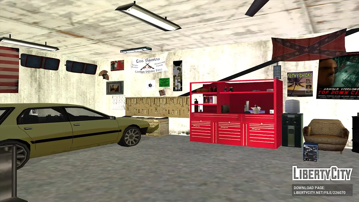 Автосервіс у Чайнатауні / GTA San Andreas