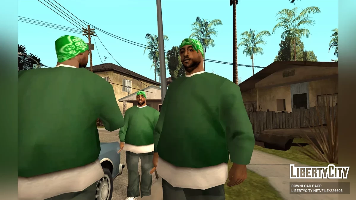 Розширені сім'ї Гроув-стріт / GTA San Andreas