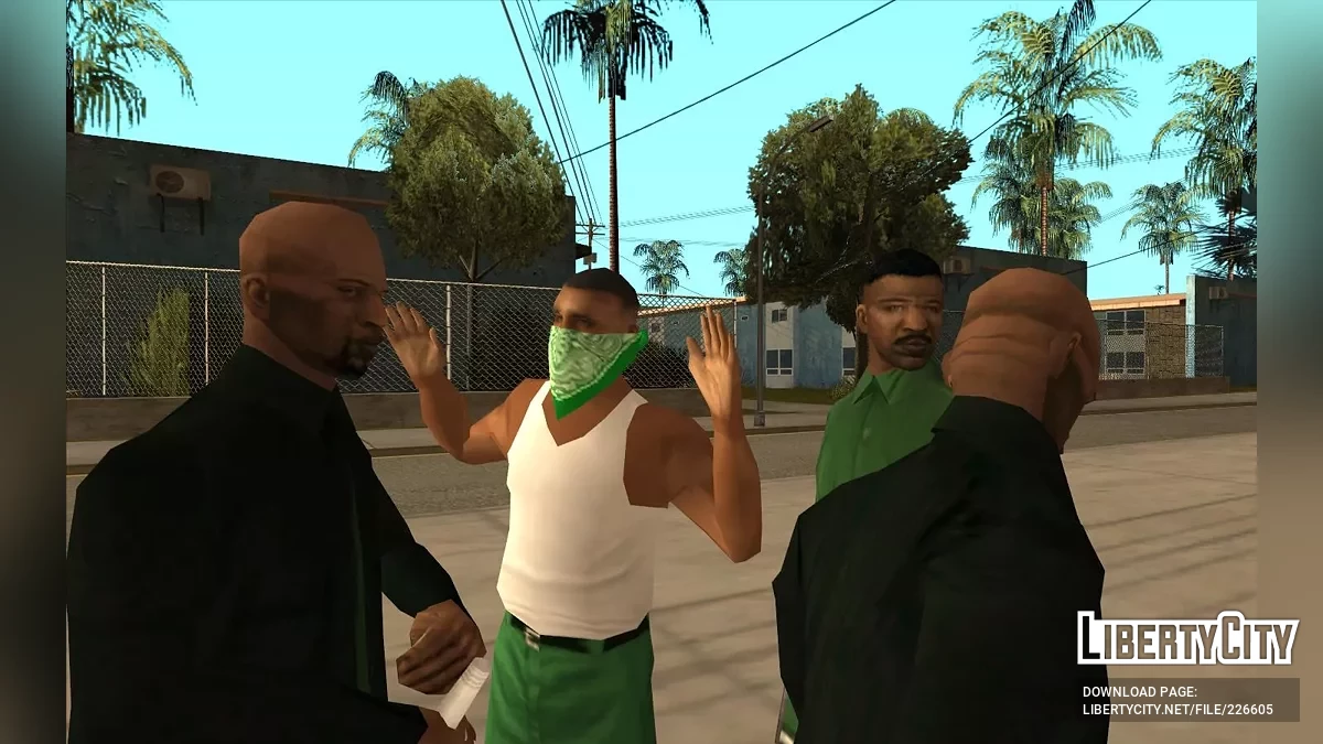 Розширені сім'ї Гроув-стріт / GTA San Andreas