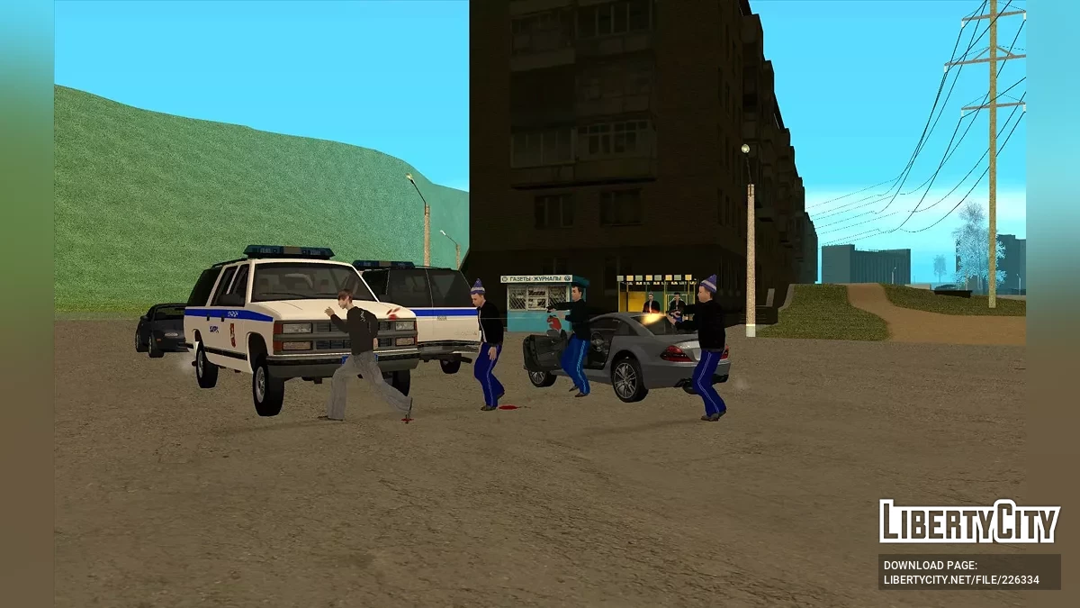 GTA: Criminal Russia Deluxe-Modpack 2000s for GTA: Criminal Russia / GTA San Andreas