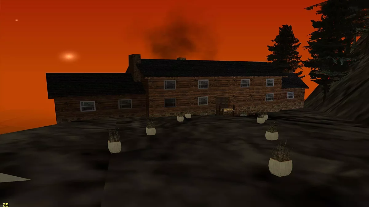 Pondok di tepi gunung / GTA San Andreas