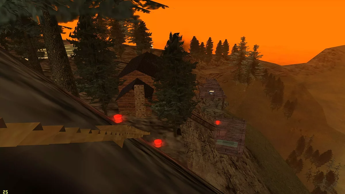 Pondok di tepi gunung / GTA San Andreas