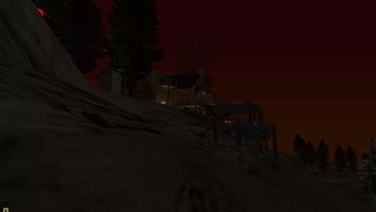 Pondok di tepi gunung / GTA San Andreas