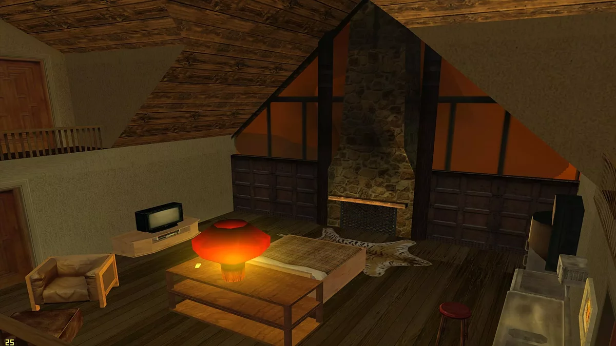 Pondok di tepi gunung / GTA San Andreas