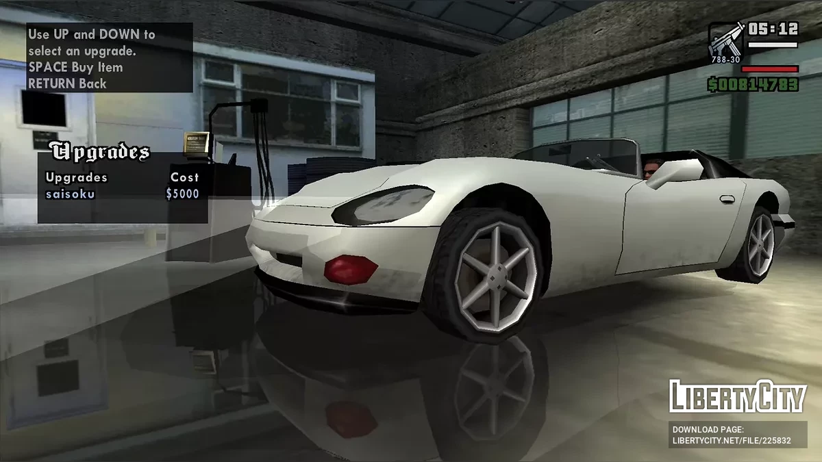 New added wheels in the modding garages (No replacement) / GTA San Andreas