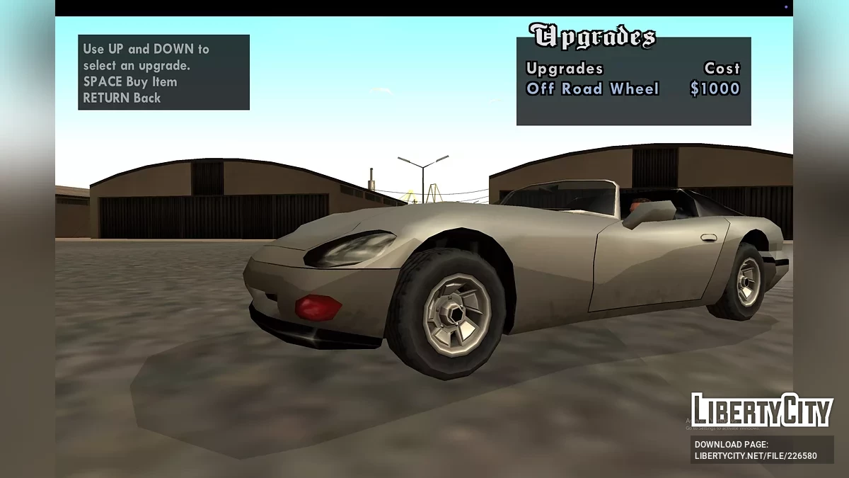 Nowa paczka kół w stylu SA dla Transfender / GTA San Andreas