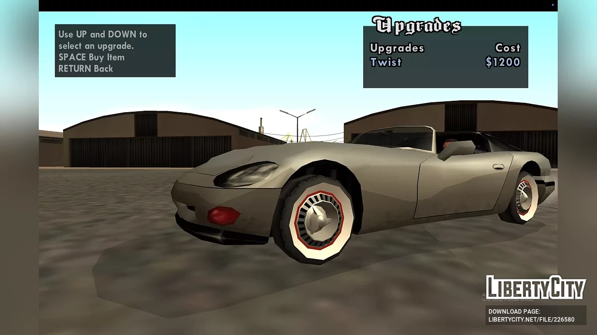 Nowa paczka kół w stylu SA dla Transfender / GTA San Andreas