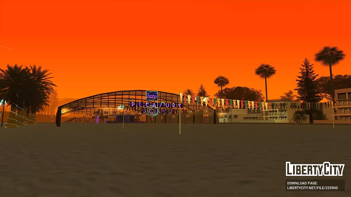 Beachside Night Bar / GTA San Andreas