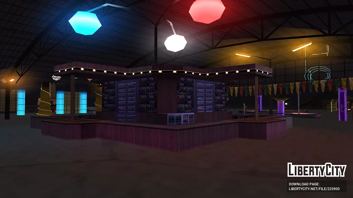 Beachside Night Bar / GTA San Andreas
