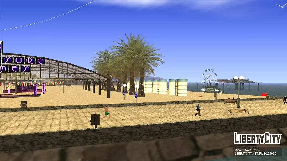 Beachside Night Bar / GTA San Andreas