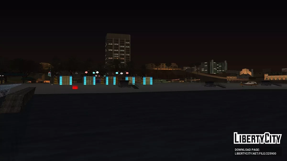 Beachside Night Bar / GTA San Andreas