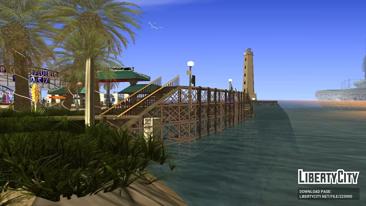 Beachside Night Bar / GTA San Andreas