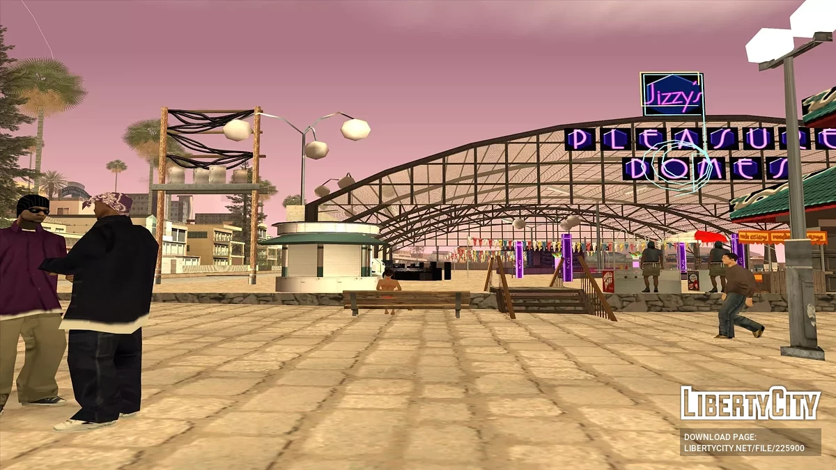 Beachside Night Bar / GTA San Andreas