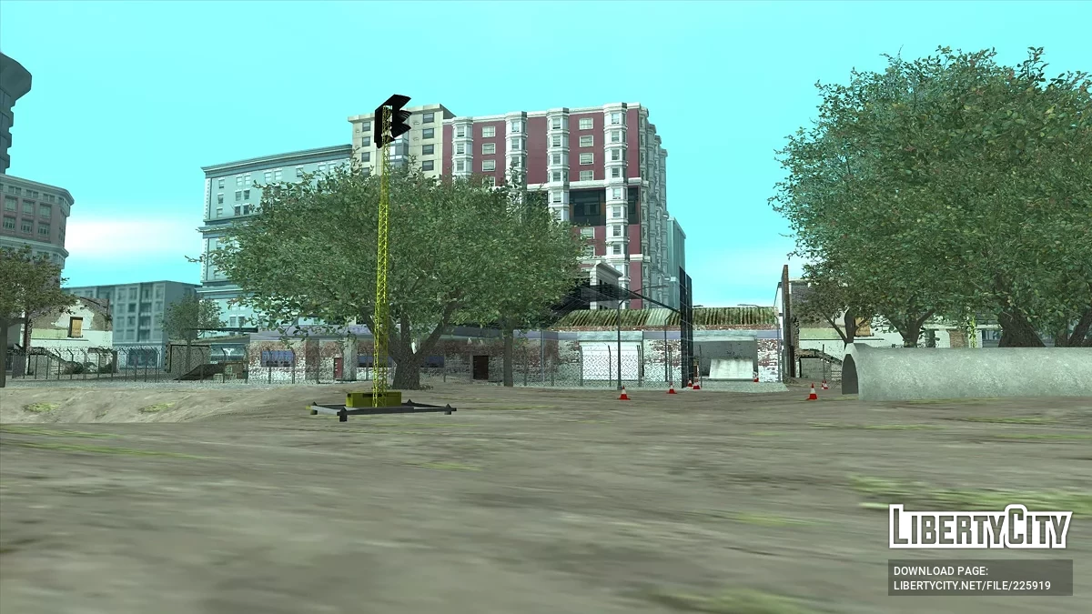 Reconstruction du chantier Doherty / GTA San Andreas