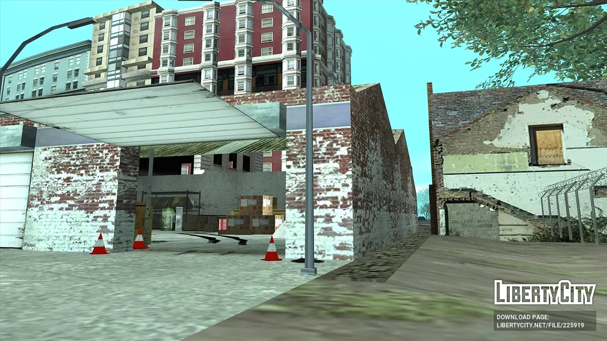 Reconstruction du chantier Doherty / GTA San Andreas