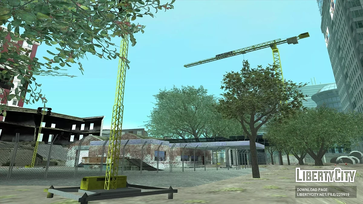 Reconstruction du chantier Doherty / GTA San Andreas