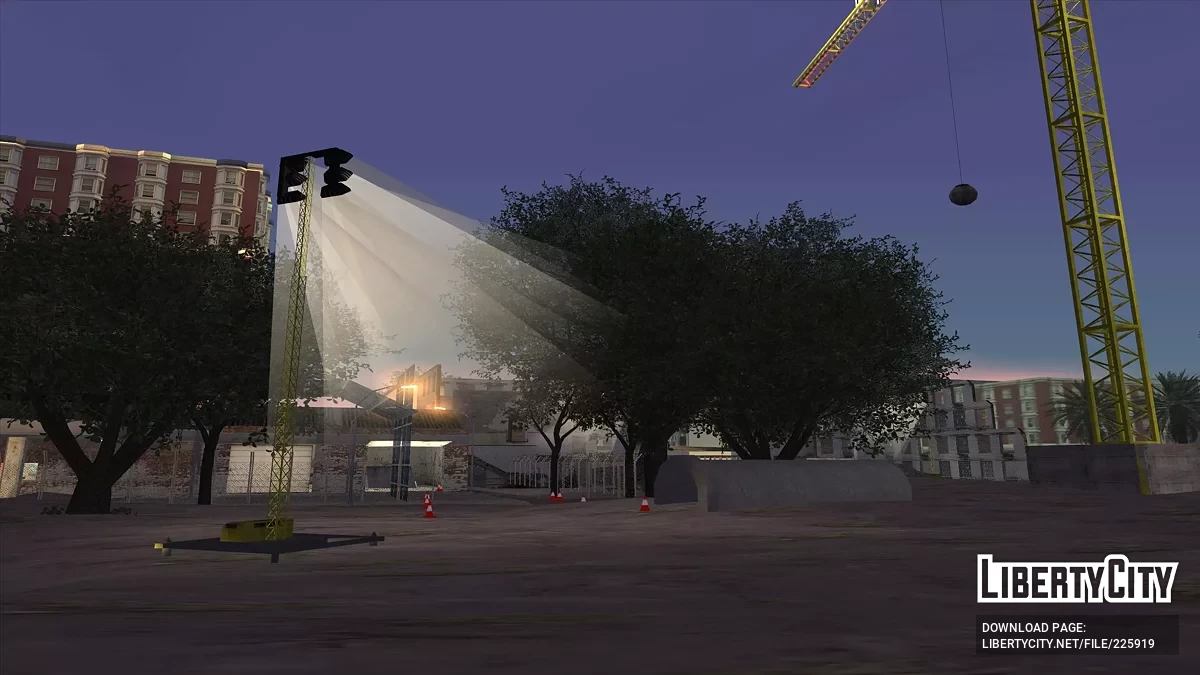 Reconstruction du chantier Doherty / GTA San Andreas