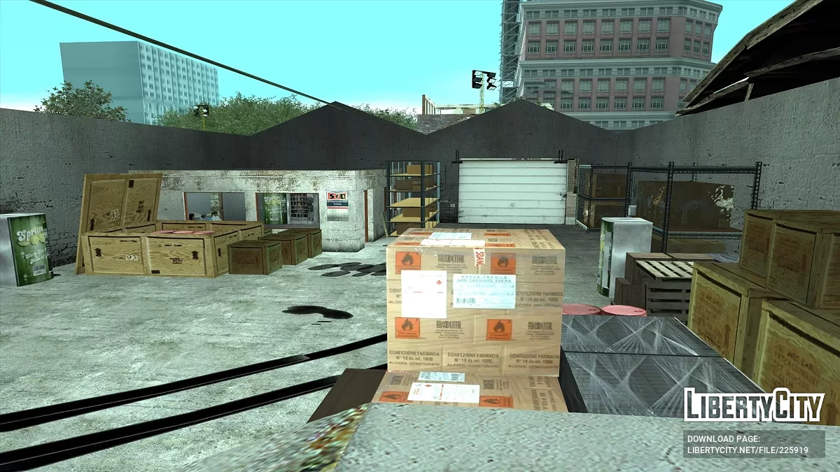 Reconstruction du chantier Doherty / GTA San Andreas