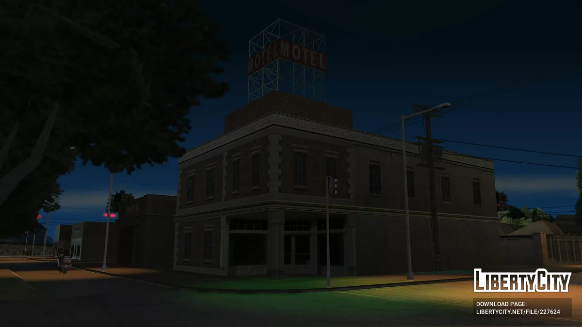 HD Мотель і Банк у Fort Carson / GTA San Andreas