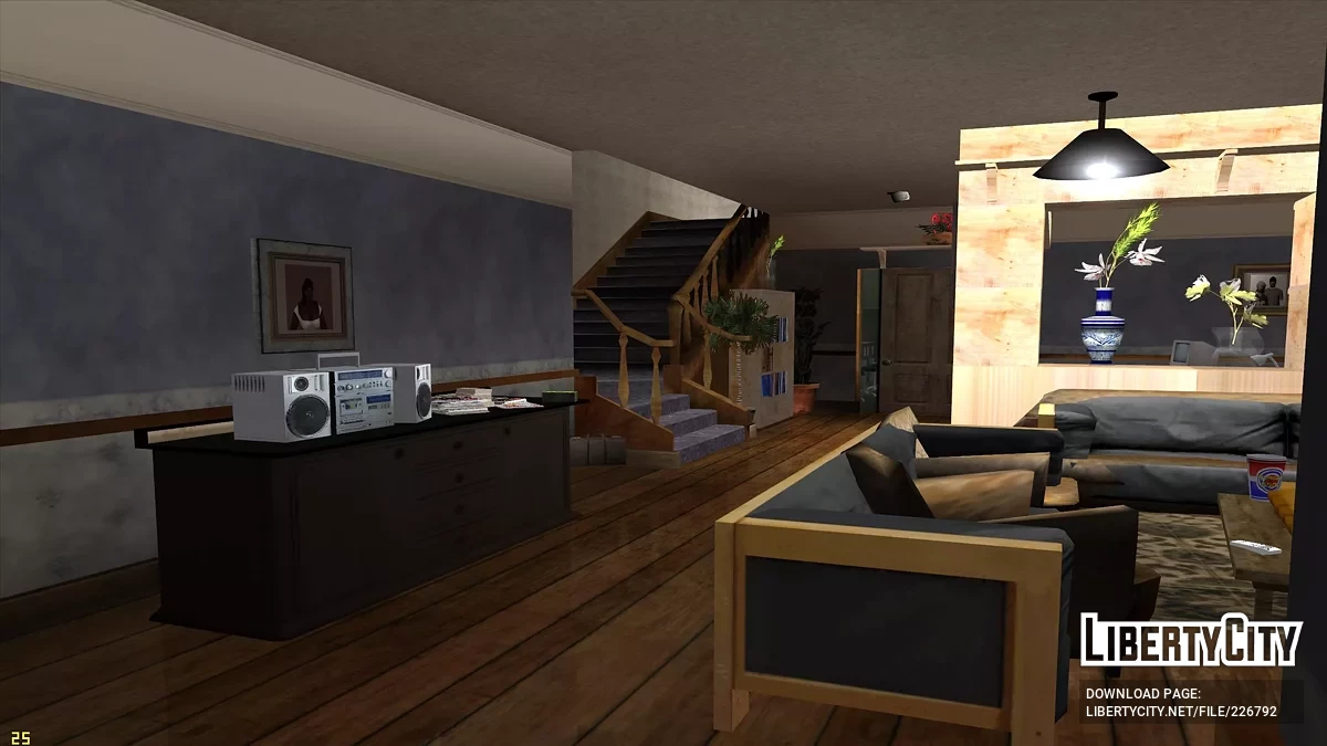 Casa Aconchegante do CJ / GTA San Andreas