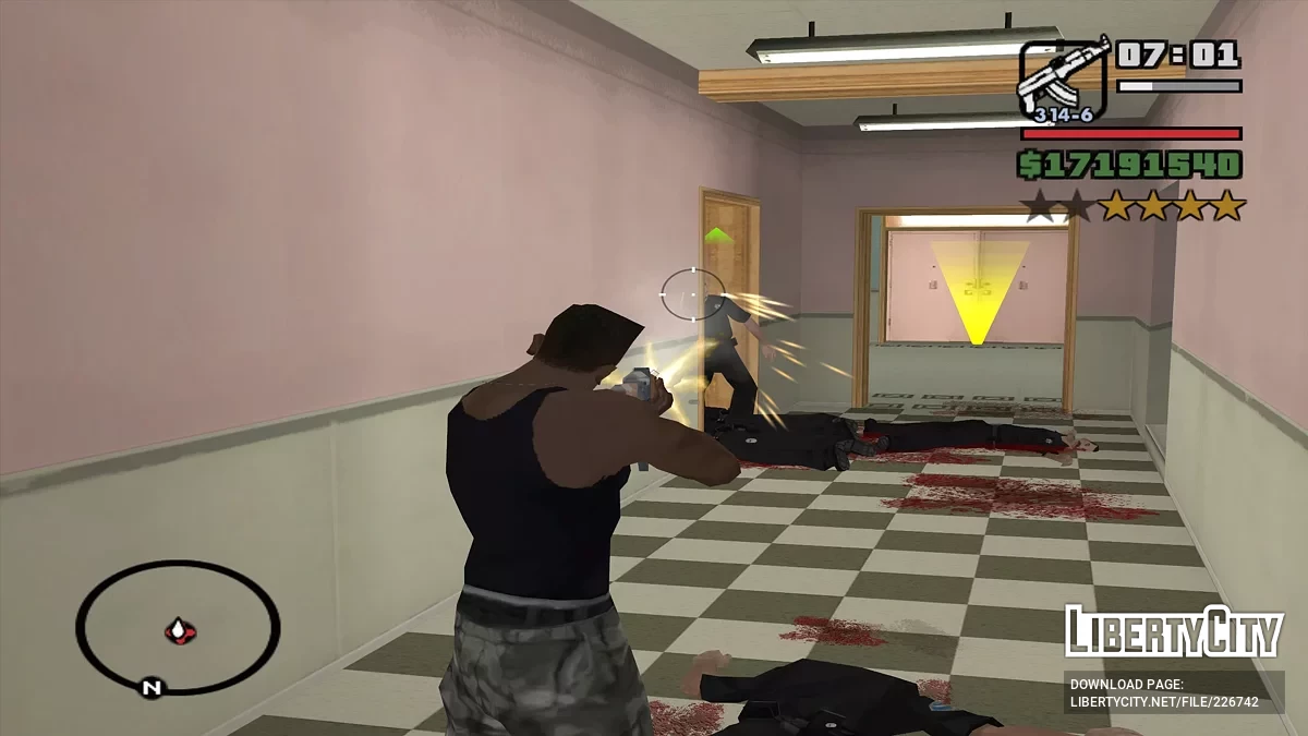 Відкритий департамент поліції в Сан Фіерро / GTA San Andreas
