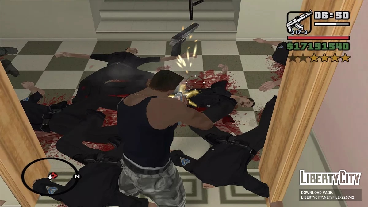 Відкритий департамент поліції в Сан Фіерро / GTA San Andreas