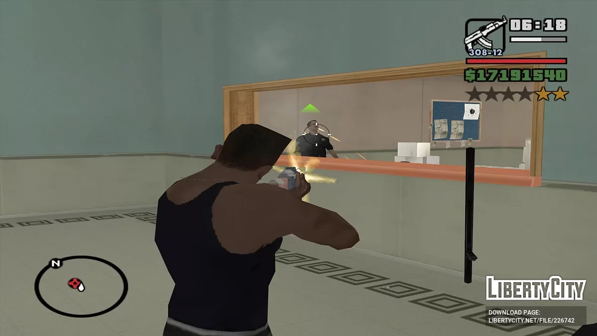 Відкритий департамент поліції в Сан Фіерро / GTA San Andreas
