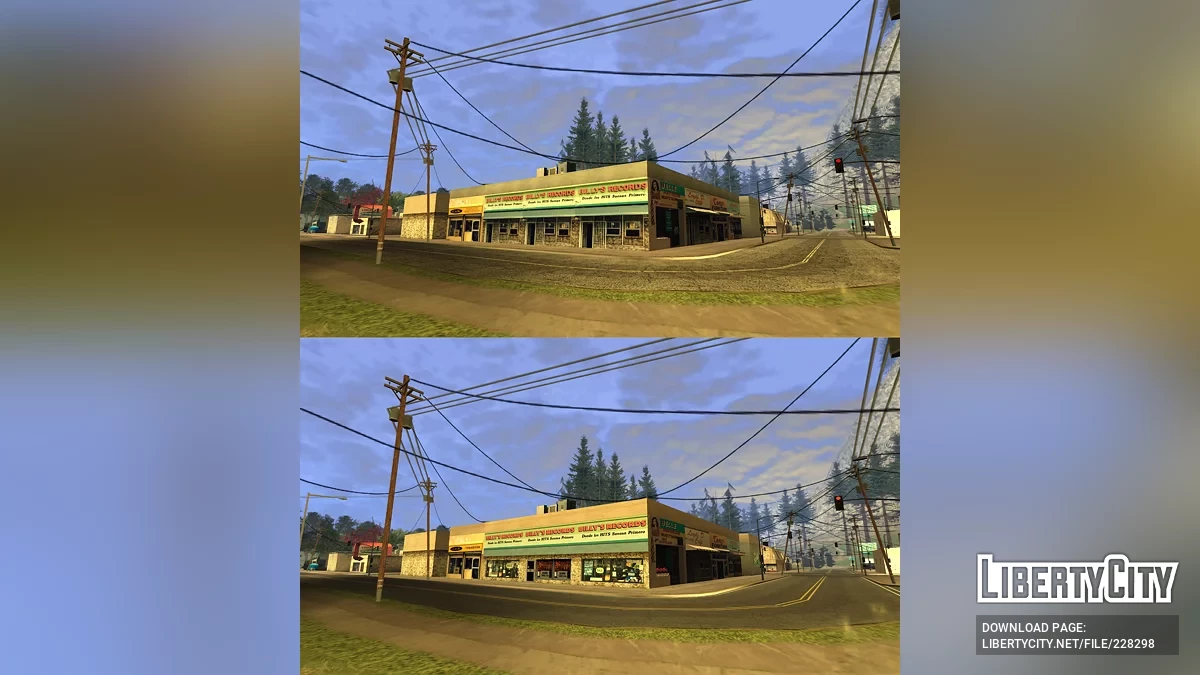 Bâtiment du shérif d'Angel-Pain en HD (+2dfx) / GTA San Andreas