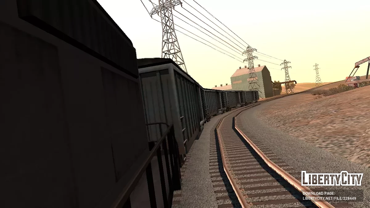 Neue Waggons für Züge / GTA San Andreas