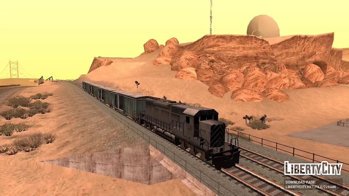 Neue Waggons für Züge / GTA San Andreas