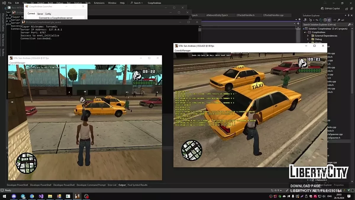 CoopAndreas / GTA San Andreas
