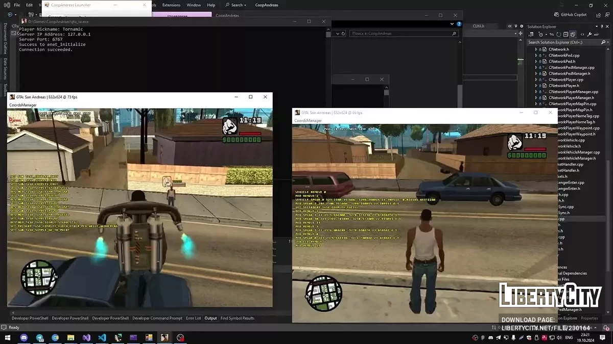 CoopAndreas / GTA San Andreas