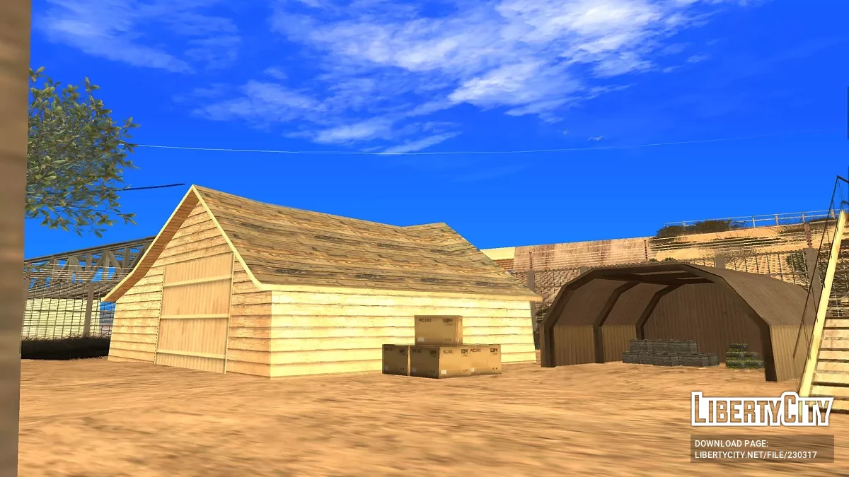 沙漠中的加固房屋 / GTA San Andreas