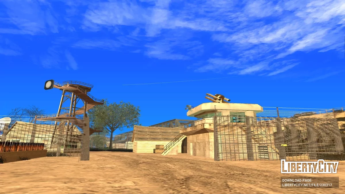 沙漠中的加固房屋 / GTA San Andreas