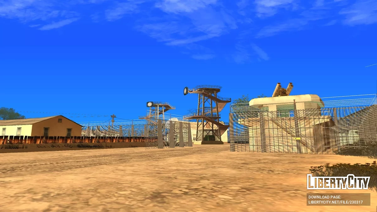 沙漠中的加固房屋 / GTA San Andreas