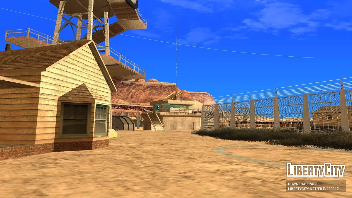 沙漠中的加固房屋 / GTA San Andreas