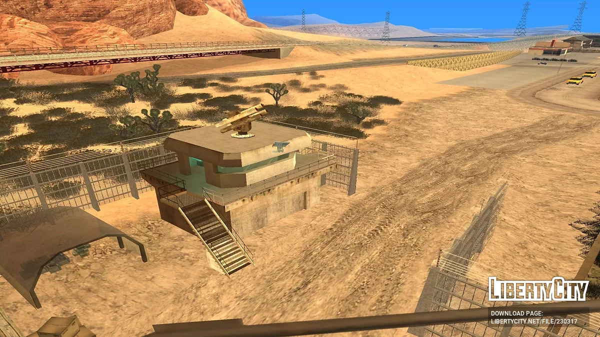 沙漠中的加固房屋 / GTA San Andreas