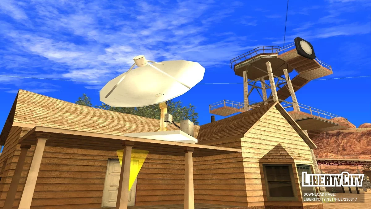 沙漠中的加固房屋 / GTA San Andreas
