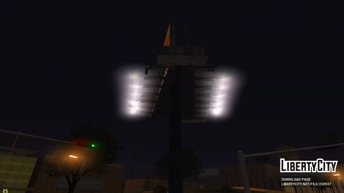 Покращене освітлення рекламних щитів / GTA San Andreas